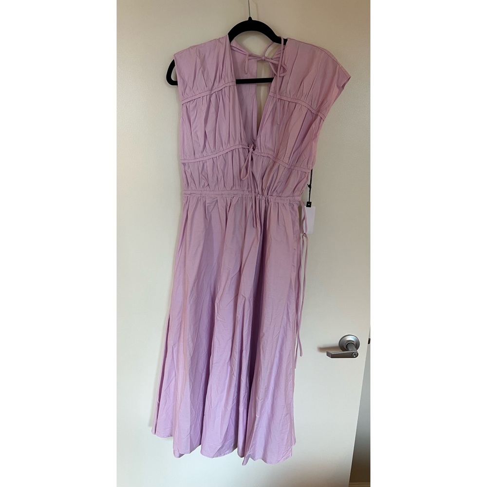 ASTR the label, lilac midi dress, new never worn with tags, size medium